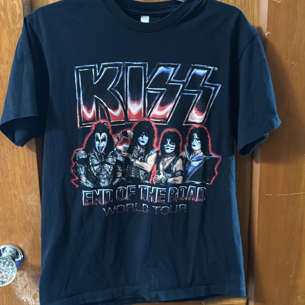 KISS concert T-shirt